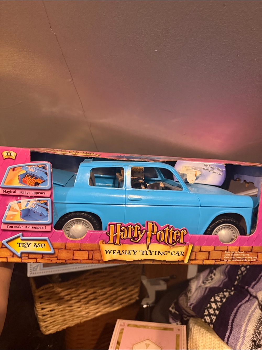 Warner Bros. Harry Potter Weasley Flying Car Toy - Bright Blue